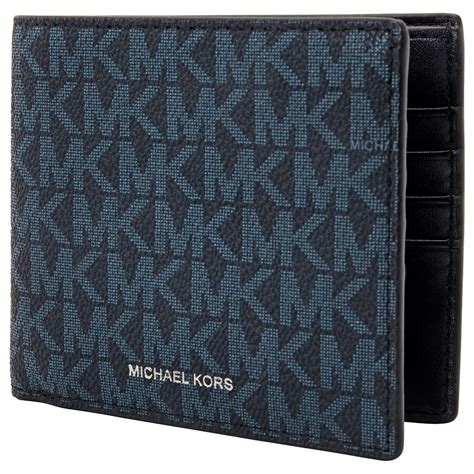 Color BLACK. . Michael kors mens wallet outlet